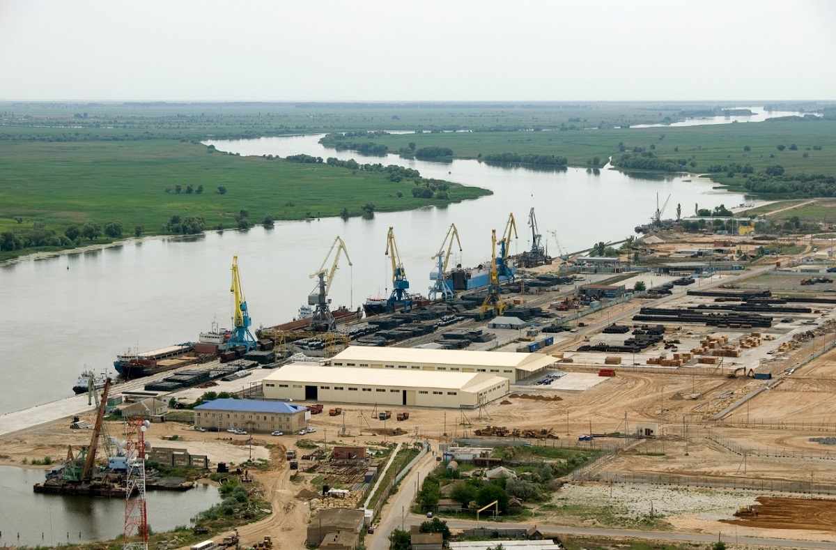 МОРСКОЙ ПОРТ ОЛЯ, АСТРАХАНСКАЯ ОБЛАСТЬ 